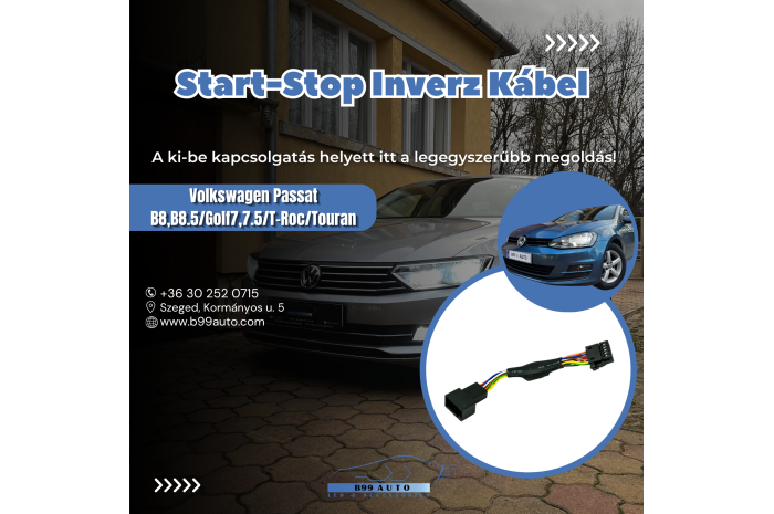 Start-stop inverz kábel Volkswagen Passat B8,B8.5/Golf7,7.5/T-Roc/Touran